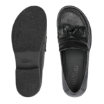 Green Comfort Caroline Sort Loafer Sko - Billede 4