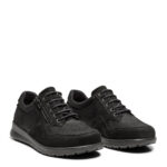 New Feet Sort Sko Med Textil Stretch