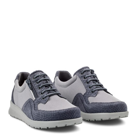 New Feet Damesko Mesh Gråblå