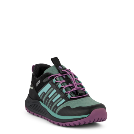 Green Comfort Sko Purple Track n' trail