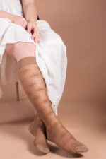 SupCare Beige Støttestrømpe Nylon - Billede 4