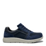 New Feet Herresko Blå Mesh/Læder - Billede 2