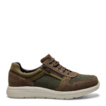 New Feet Herresko Grøn Mesh/Læder - Billede 2