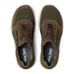 New Feet Herresko Grøn Mesh/Læder - Billede 3