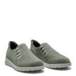 New Feet Armygrøn Loafer Ruskind Sko