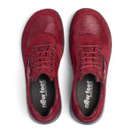 New Feet Dark Wine Sko Med Lynlås - Billede 3