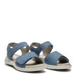 New Feet Blå Sandal Nubuck Læder