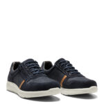 New Feet Blå Sko I Nubuck Læder