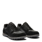 New Feet Sort Sko Med Glat Skind