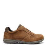 New Feet Cognac Sko Med Ruskind - Billede 3