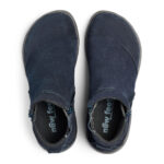 New Feet Blå Støvle Ruskind 2 Lynlåse - Billede 4