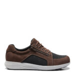 New Feet Brun Herresko Med Mesh - Billede 2