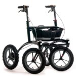 UDGÅET Walker 14er Rollator Sort/Sort/Grå
