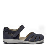 New Feet Blå Sko Med Nubuck Læder - Billede 3