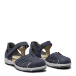 New Feet Blå Sko Med Nubuck Læder - Billede 2