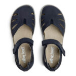 New Feet Blå Sko Med Nubuck Læder - Billede 4