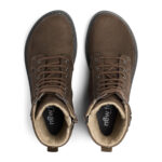 New Feet Brun Støvle Med lynlås/Snørrebånd - Billede 3