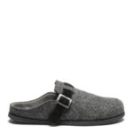 New Feet Uld Antrasith Hjemmesko Med Spænde - Billede 3