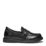 New Feet Dameloafer Med Velcrorem Sort - Billede 2