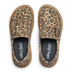 New Feet Dameloafer Med Velcrorem Dyreprint - Billede 2