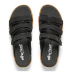 New Feet Dame Slip-in sandal, Ruskind Sort - Billede 2