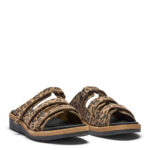 New Feet Dame Slip-in sandal, Ruskind Dyreprint