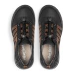 New Feet Sort Snøresko Nubuck - Billede 3