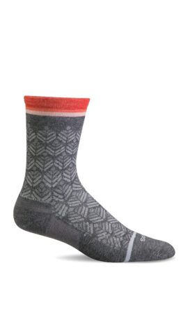 Sockwell Bunion Dame Crew Strømpe Mørkegrå