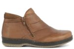 Green Comfort Camel Støvlet med Lynlås - Billede 2