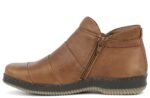 Green Comfort Camel Støvlet med Lynlås - Billede 3