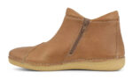 Green Comfort Camel Støvle med 2 Lynlås - Billede 3