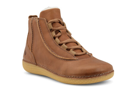 Green Comfort Camel Støvle med Lynlås