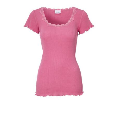 Damella Fuchsia Top Kort Ærme