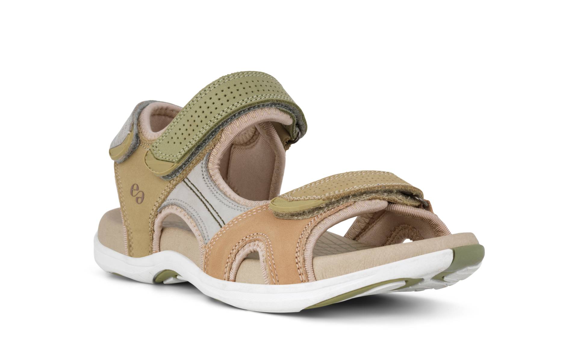 421014q24-027_3 Green Comfort Old Rose Corsica Sandal - Billede 1