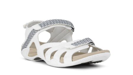 Green Comfort Sandal Hvid Splash