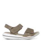 Green Comfort Taupe Sandal Lakseskind - Billede 2
