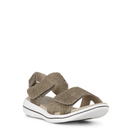 Green Comfort Taupe Sandal Lakseskind