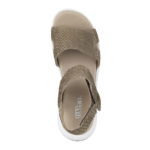 Green Comfort Taupe Sandal Lakseskind - Billede 4