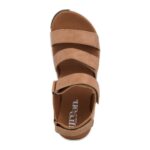 Green Comfort Corsica Cognac Sandal m. Velcro - Billede 4