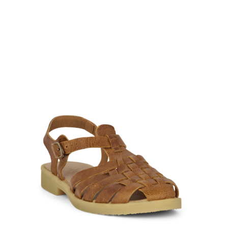 Green Comfort Cognac Caroline Sandal