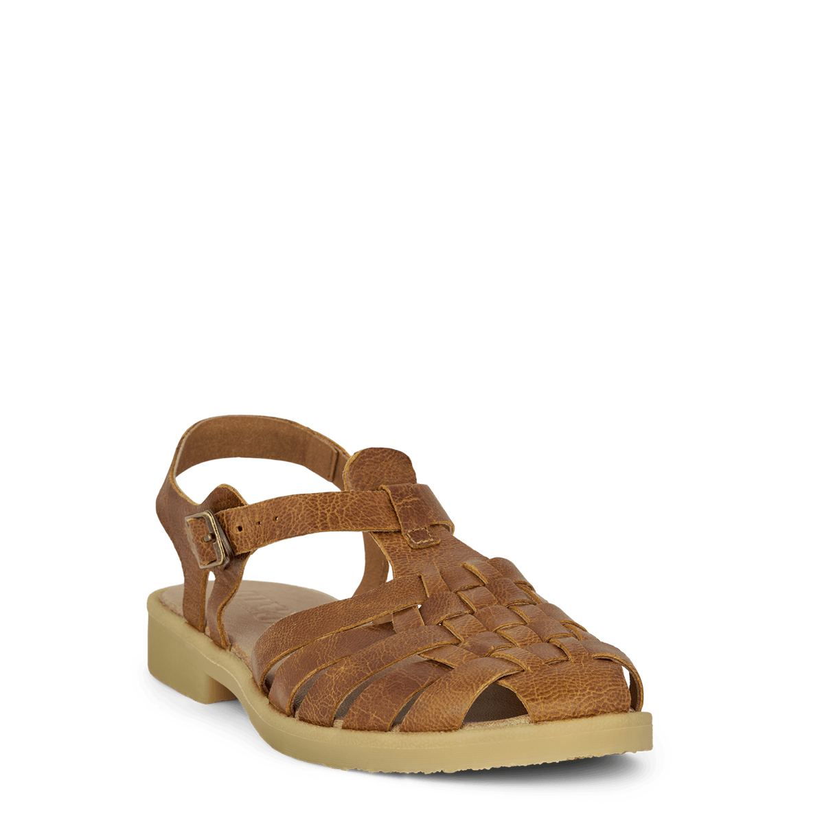 422038q33-030_3 Green Comfort Cognac Caroline Sandal - Billede 1