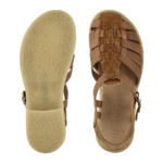 Green Comfort Cognac Caroline Sandal - Billede 4