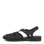Green Comfort Sort Caroline Sandal Med Spænde - Billede 3