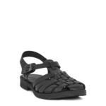 Green Comfort Sort Caroline Sandal Med Spænde