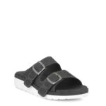 Slipper Sort læder