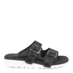 Slipper Sort læder - Billede 2
