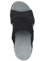Green Comfort Sort Splash Sandal - Billede 4