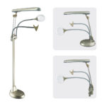 UDGÅET Gulvlampe 3 i 1 24W