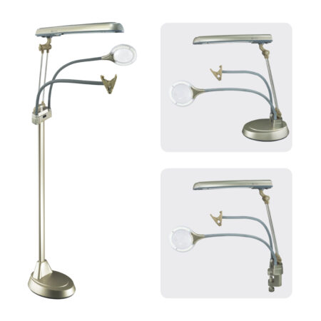 UDGÅET Gulvlampe 3 i 1 24W