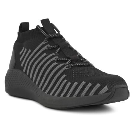 Green Comfort Sort Sneaker Textil